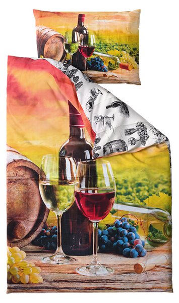 3D bavlnené obliečky VINE farebné Rozmer obliečky: 70 x 90 cm | 140 x 200 cm