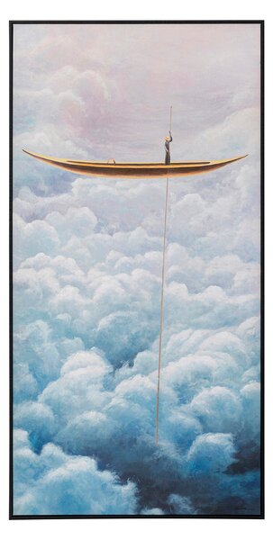 Cloud Boat obraz mix 60x120 cm