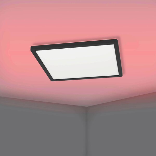 LED PANEL, 29,5/29,5/2,5 cm Eglo - Online Only bytové doplnky, Online Only