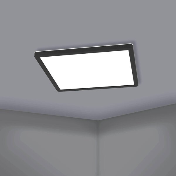 LED PANEL, 29,5/29,5/2,5 cm Eglo - Online Only bytové doplnky, Online Only
