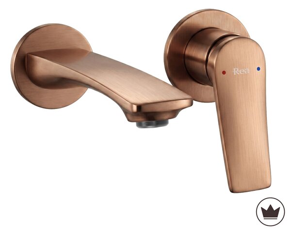 Podomietková umývadlová batéria REA VISION Brush Copper + BOX