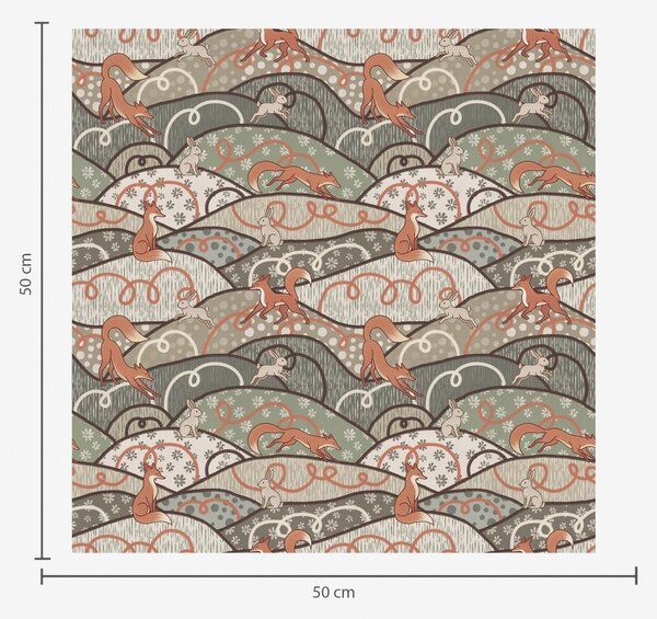 Tapety Líšky na kopcoch z patchworku, Tapety moderné, a00690 : Uwalls.sk