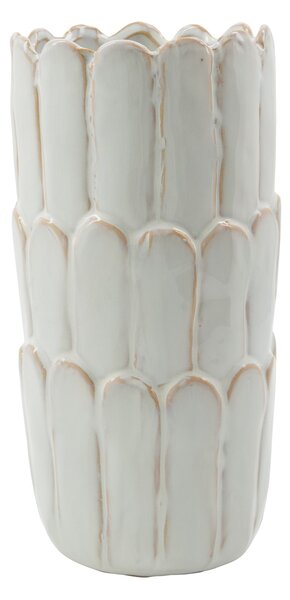 Keramická váza Ezra Off White 25 cm