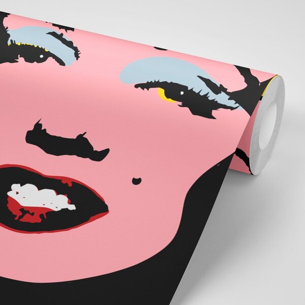 Tapeta ikonická Marilyn Monroe v pop art dizajne