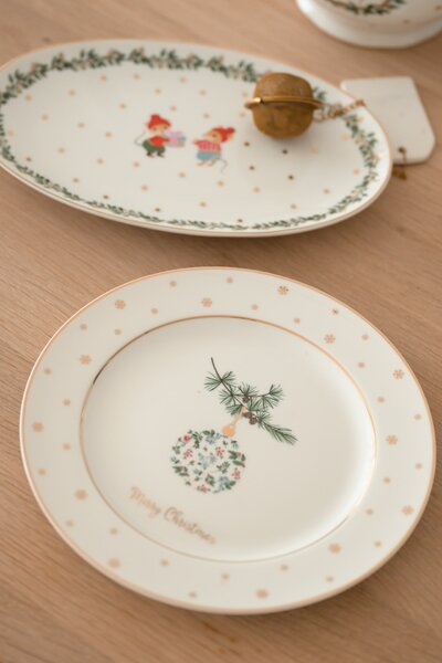 Porcelánový tanier Joelle White Ø 20,5 cm