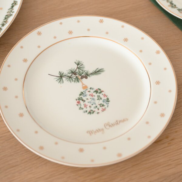 Porcelánový tanier Joelle White Ø 20,5 cm