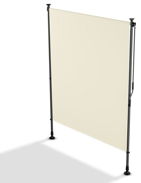 Zvislá markíza na balkón 150x228-316 cm, UV ochrana, béžová