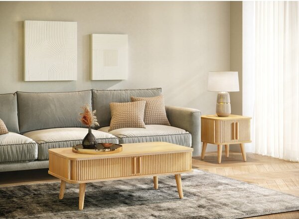 Konferenčný stolík v dekore duba 58x107.5 cm Rove – Woodman
