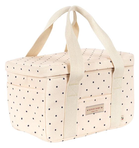 Chladiaca taška na desiatu Carl Tea Stripe / Navy dots Tea Stripe