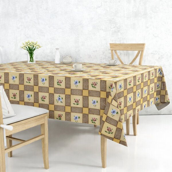 Obrus ​​PVC DC-680-hnedý - Role 140cm x 20m
