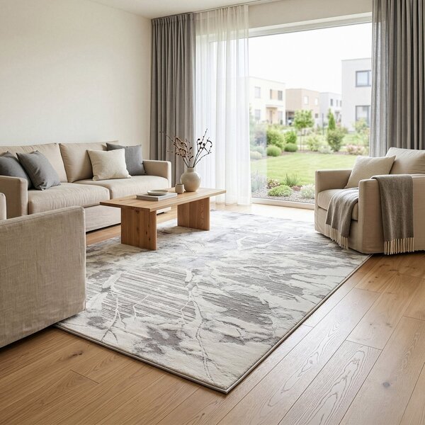 Koberec Monaco3, 120x170 cm, sivá