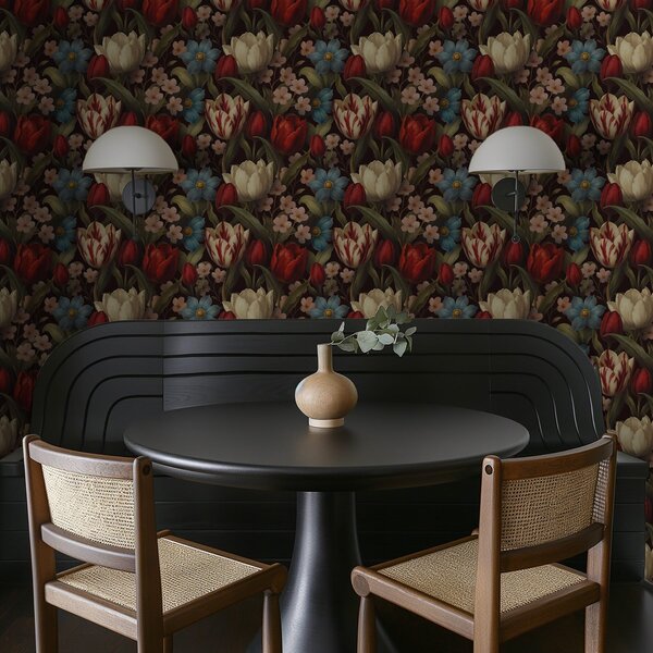 Tapety Tulipány v zamatovej noci, Tapety kvety, a00746 : Uwalls.sk