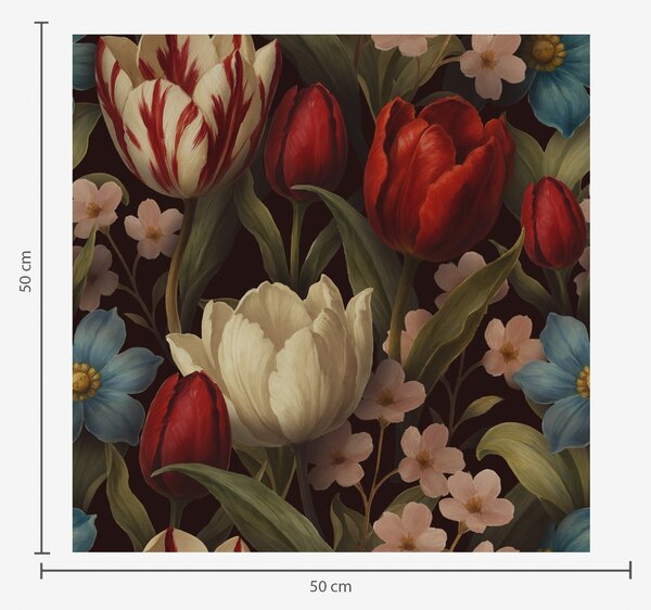 Tapety Tulipány v zamatovej noci, Tapety kvety, a00746 : Uwalls.sk