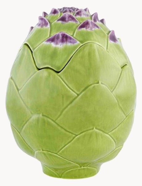 Ručne maľovaná úložná dóza Artichoke