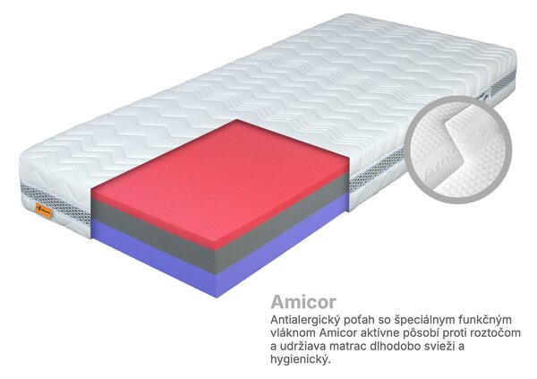 Wilsondo Ergonomický penový matrac Purion 80x200