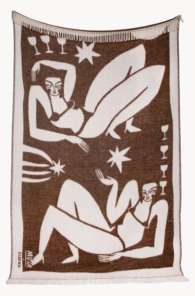 Vlnená deka so strapcami No. 31