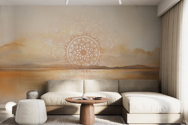 Tapety Mandala pri vode, Fototapety boho, w09491 : Uwalls.sk