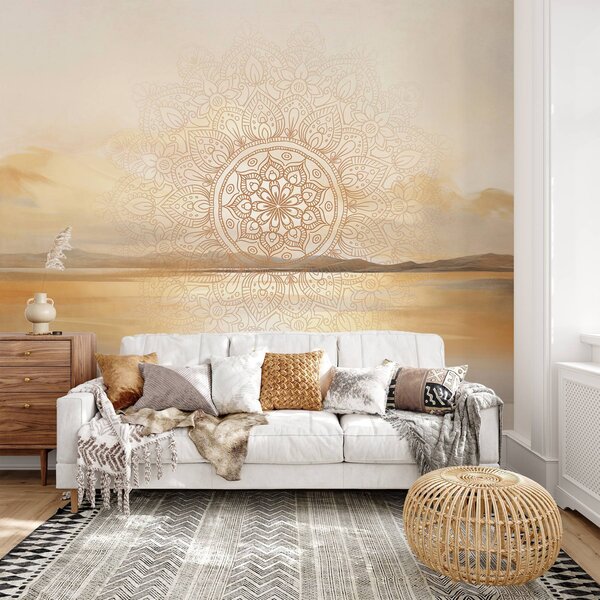 Tapety Mandala pri vode, Fototapety boho, w09491 : Uwalls.sk