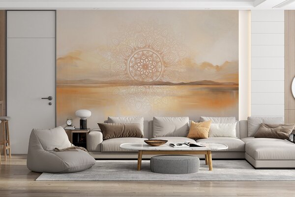 Tapety Mandala pri vode, Fototapety boho, w09491 : Uwalls.sk