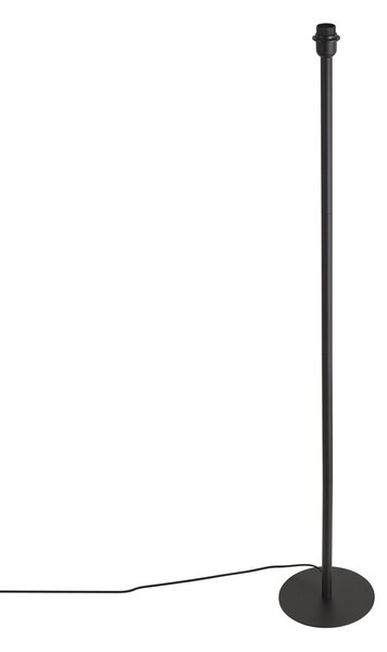 Stojaca lampa čierna bez tienidla - Simplo