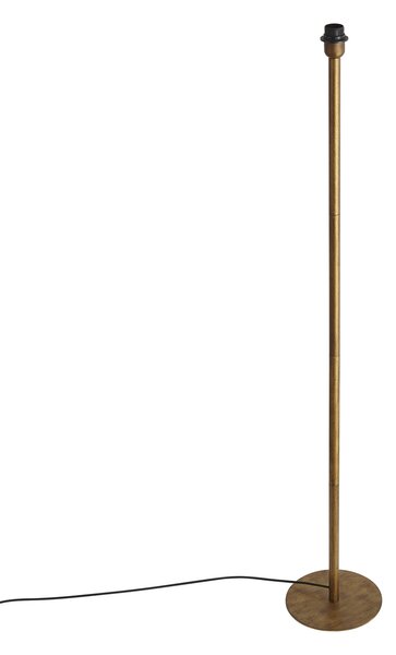 Klasická stojaca lampa zlatá bez tienidla - Simplo