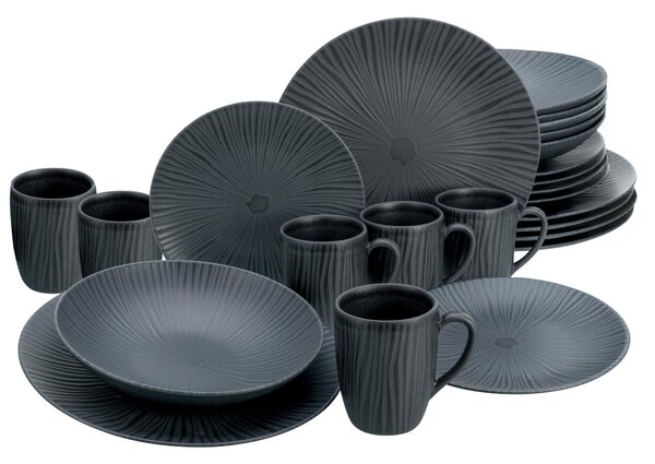 KOMBINOVANÝ SERVIS 24-dielne kamenina Creatable - Online Only bytové doplnky, Online Only