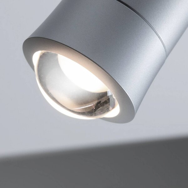 Paulmann URail Smart LED lištový reflektor Tarie, chróm, RGB, Hliník / sivá / zinok, Obývacia izba / jedáleň, Plast, Moderný, Koľajnicový systém