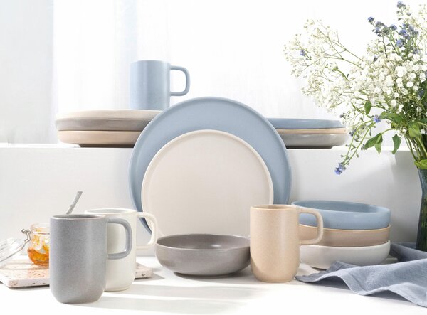 KOMBINOVANÝ SERVIS 16-dielne kamenina Creatable - Online Only bytové doplnky, Online Only