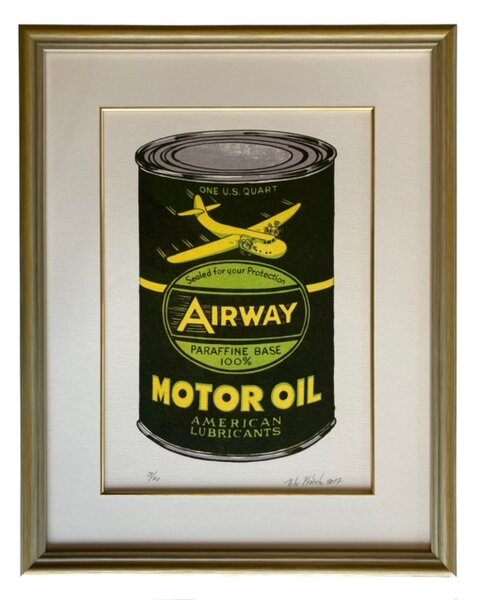 Ptáček Petr - Plechovka Aiway | 38.8x48.7