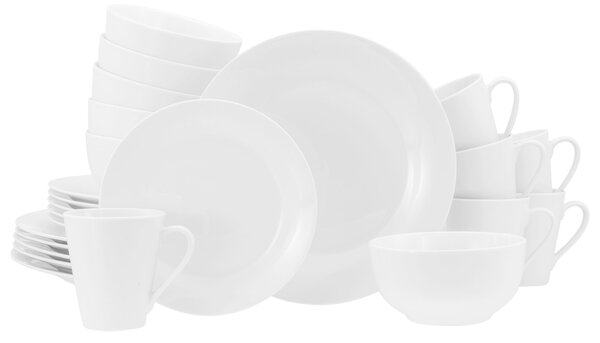 KOMBINOVANÝ SERVIS 24-dielne porcelán Creatable - Online Only bytové doplnky, Online Only