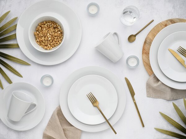 KOMBINOVANÝ SERVIS 24-dielne porcelán Creatable - Online Only bytové doplnky, Online Only