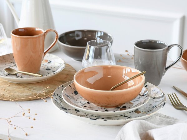 KOMBINOVANÝ SERVIS 16-dielne kamenina Creatable - Online Only bytové doplnky, Online Only