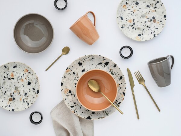 KOMBINOVANÝ SERVIS 16-dielne kamenina Creatable - Online Only bytové doplnky, Online Only