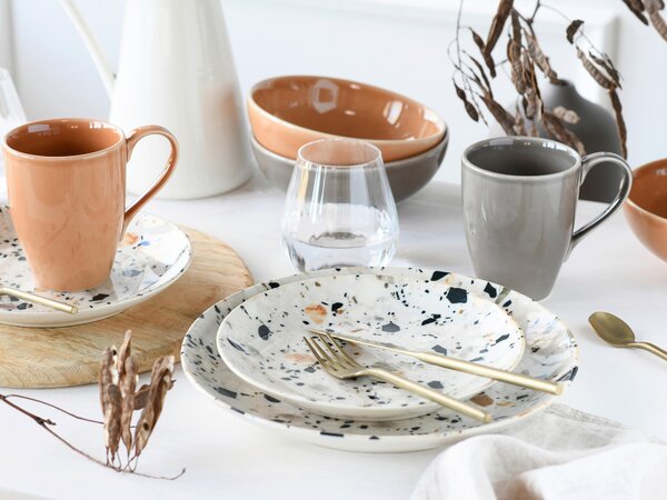 KOMBINOVANÝ SERVIS 16-dielne kamenina Creatable - Online Only bytové doplnky, Online Only