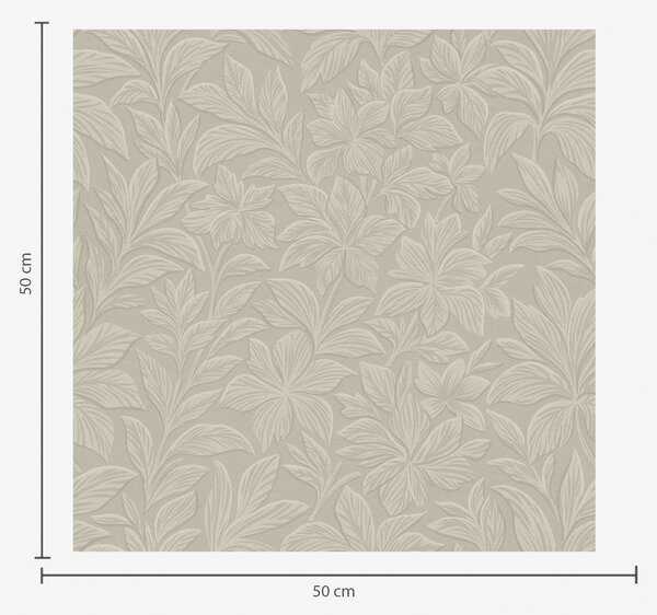 Tapety Stopy listov v taupe, Tapety kvety, a00781 : Uwalls.sk