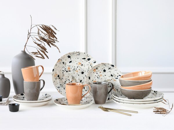 KOMBINOVANÝ SERVIS 16-dielne kamenina Creatable - Online Only bytové doplnky, Online Only