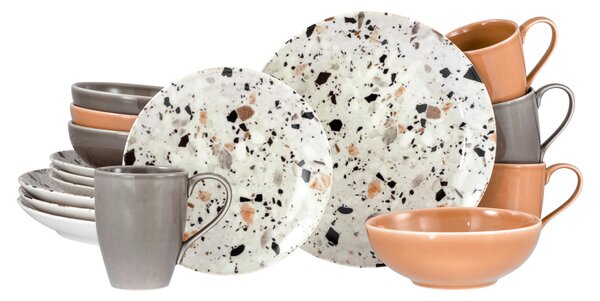 KOMBINOVANÝ SERVIS 16-dielne kamenina Creatable - Online Only bytové doplnky, Online Only