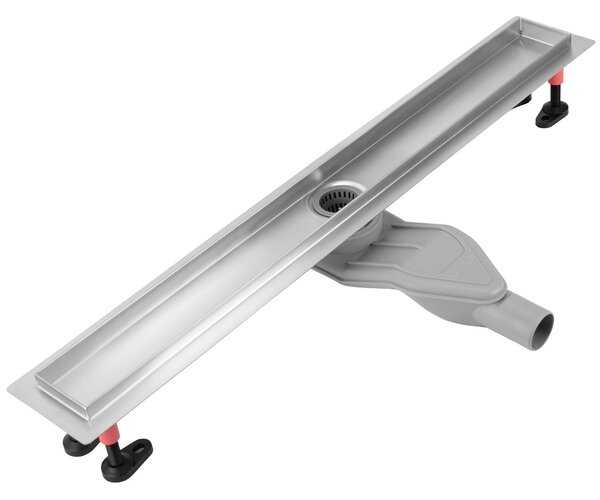 Odtokový žľab REA Neox Superflow BRUSH NICKEL 80