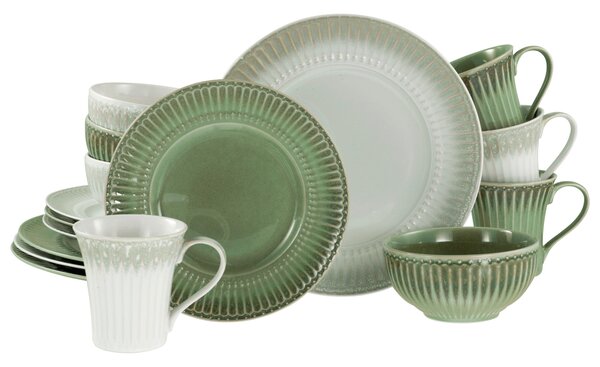 KOMBINOVANÝ SERVIS 16-dielne kamenina Creatable - Online Only bytové doplnky, Online Only