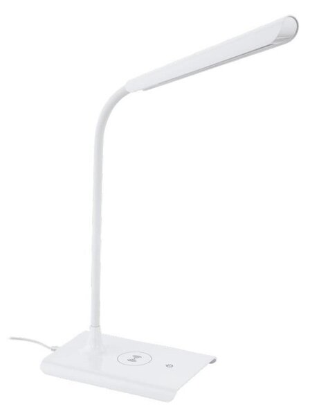 Eglo 55123 - LED Stmievateľná stolná lampa s nabíjaním LED/5,5W/230V biela