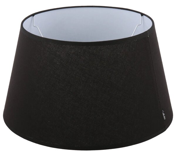 Čierne tienidlo na lampu Eleganza black - Ø25*14cm / E27 - Collectione