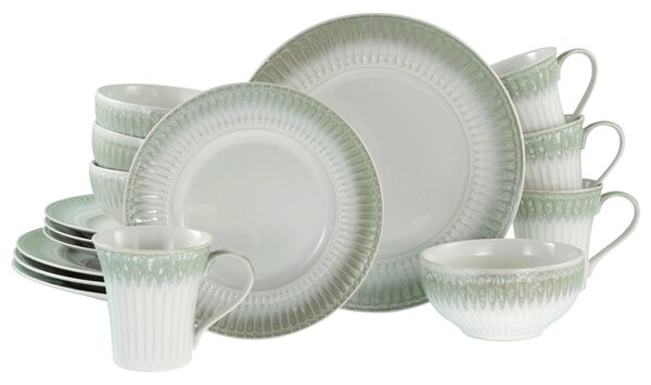 KOMBINOVANÝ SERVIS 16-dielne kamenina Creatable - Online Only bytové doplnky, Online Only