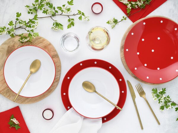 JEDÁLENSKÝ SERVIS kamenina Creatable - Online Only bytové doplnky, Online Only