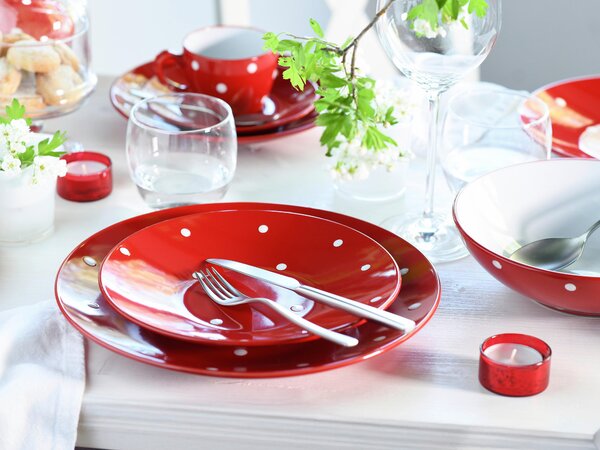 KOMBINOVANÝ SERVIS 16-dielne kamenina Creatable - Online Only bytové doplnky, Online Only
