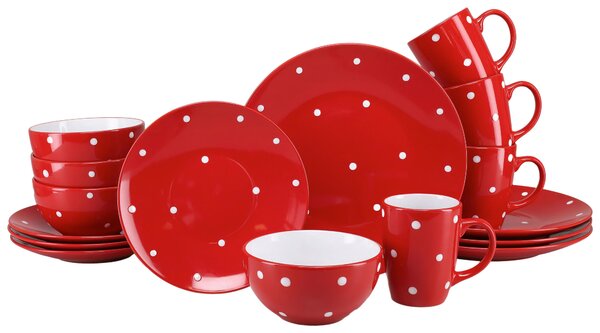 KOMBINOVANÝ SERVIS 16-dielne kamenina Creatable - Online Only bytové doplnky, Online Only