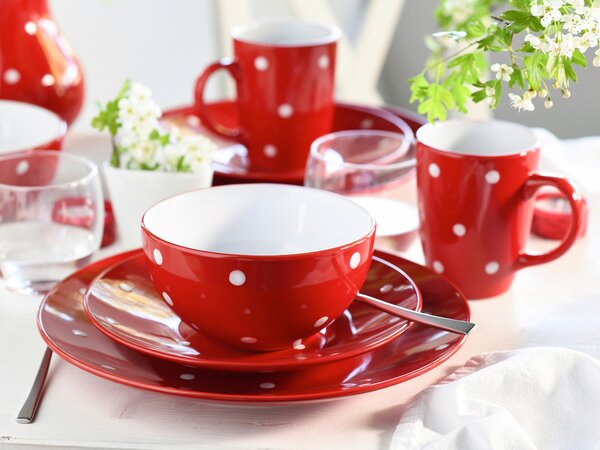 KOMBINOVANÝ SERVIS 16-dielne kamenina Creatable - Online Only bytové doplnky, Online Only