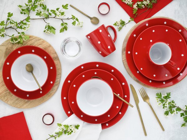 KOMBINOVANÝ SERVIS 16-dielne kamenina Creatable - Online Only bytové doplnky, Online Only