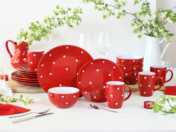 KOMBINOVANÝ SERVIS 16-dielne kamenina Creatable - Online Only bytové doplnky, Online Only