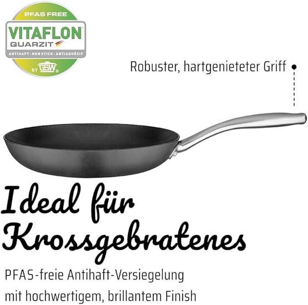 PANVICA NA SMAŽENIE povrch Vitaflon® Quarzit 20 cm GSW - Online Only bytové doplnky, Online Only