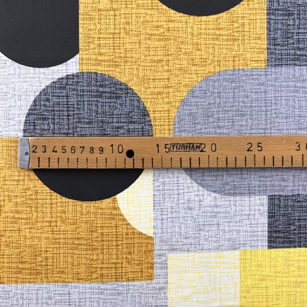 Ervi Bavlnená látka/plátno š.240cm - Geometrický vzor č.26718-8, metráž